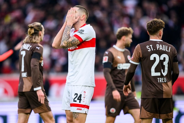 Viel lief f&uuml;r den VfB im letzten Heimspiel nicht zusammen.  | Foto: Tom Weller/dpa