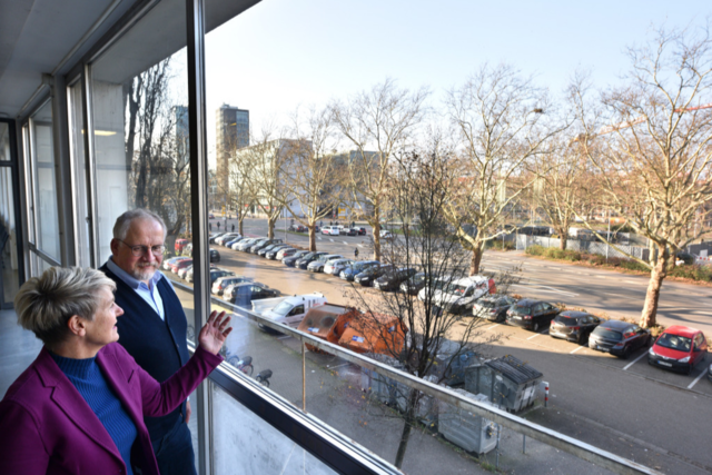 Im Schulzentrum nebenan sorgt der Drogenplatz fr Verunsicherung