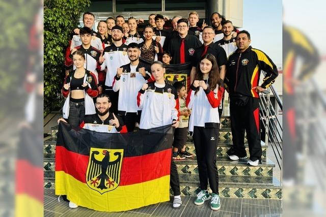 George Ogbeiwi aus Breitnau wird Weltmeister im Kickboxen