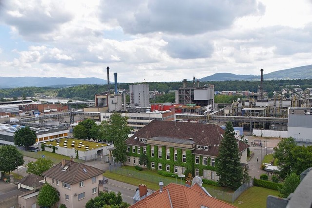 Der Rheinfelder Standort von Evonik  | Foto: Horatio Gollin