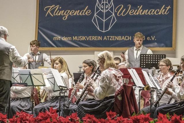 Famose Blasmusik mit festlichem Finale