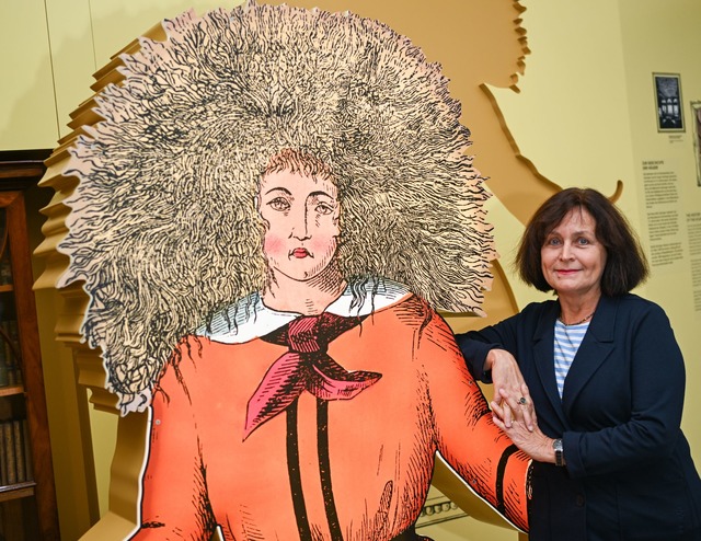 Beate Zekorn-von Bebenburg leitet das Frankfurter Struwwelpeter-Museum.  | Foto: Arne Dedert/dpa