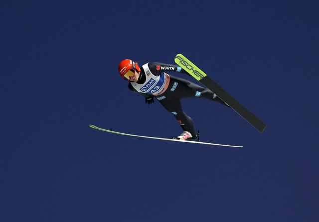 Katharina Schmid bei der ersten Two-Nights-Tour.  | Foto: Karl-Josef Hildenbrand/dpa