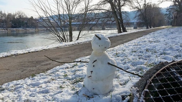 Einen Schneemann wird&#8217;s zu Weihnachten wohl nicht geben.  | Foto: Felix Held