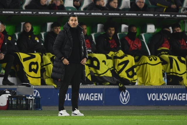 Dortmunds Trainer Nuri Sahin.  | Foto: Swen Pf&ouml;rtner/dpa