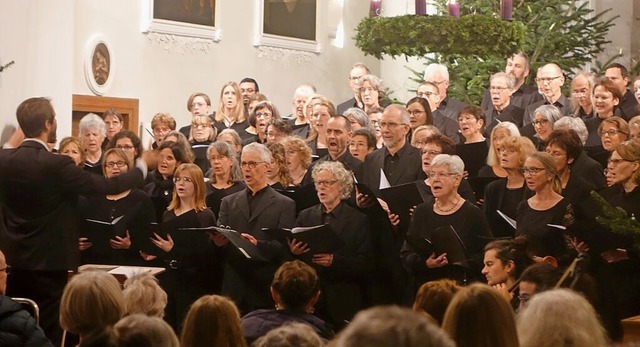 Mit dem Weihnachtskonzert stimmte der ... ein Barockensemble, auf das Fest ein.  | Foto: Roswitha Frey