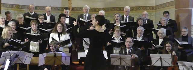 Das Konzert in der evangelischen Kirch...in musikalischer Glanzpunkt im Advent.  | Foto: Daniela Nubaum-Jacob