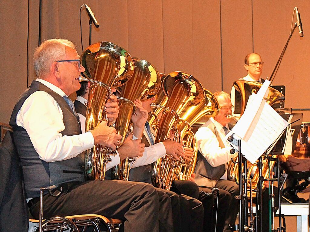 Januar: Der Musikverein Ottenheim sorgt fr einen musikalischen Start in das Jahr.