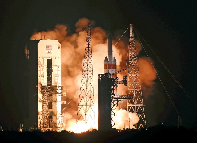 Die Sonde ist 2018 im Kennedy Space Center gestartet. (Archivbild)  | Foto: John Raoux/AP/dpa