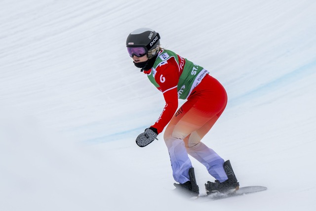 Mitte Dezember fuhr Sophie Hediger noch ein Weltcuprennen.  | Foto: Mayk Wendt/KEYSTONE/dpa