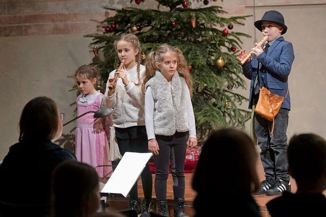 Mit Hingabe und Eigenwilligkeit: ein besonderes Krippenspiel in der Mllheimer Martinskirche