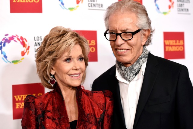 Richard Perry mit Ex-Partnerin Jane Fonda. (Archivbild)  | Foto: Chris Pizzello/Invision via AP/dpa