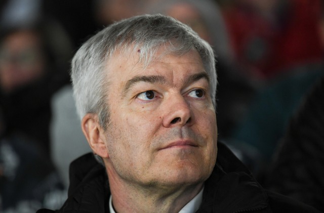 Werner Karlin im Freiburger Eisstadion (Archivbild aus dem November 2019).  | Foto: Patrick Seeger