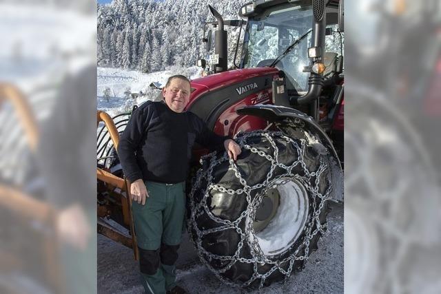 Zweimal um die Welt mit dem Schneepflug