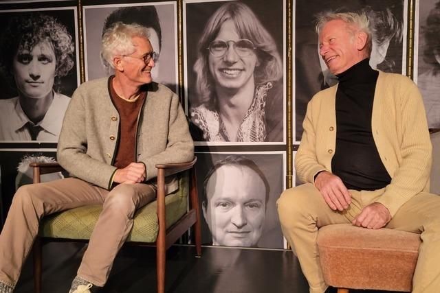 "Ganz nett, Kinder": Leopold Kern und Herbert Wolfgang ziehen sich von der Leitung des Freiburger Theaters "Die Schnen" zurck.