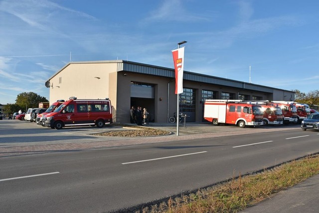 Feuerwehr: Im Oktober wird das neue Fe...uch energetisch auf dem neusten Stand.  | Foto: Thomas Rhenisch