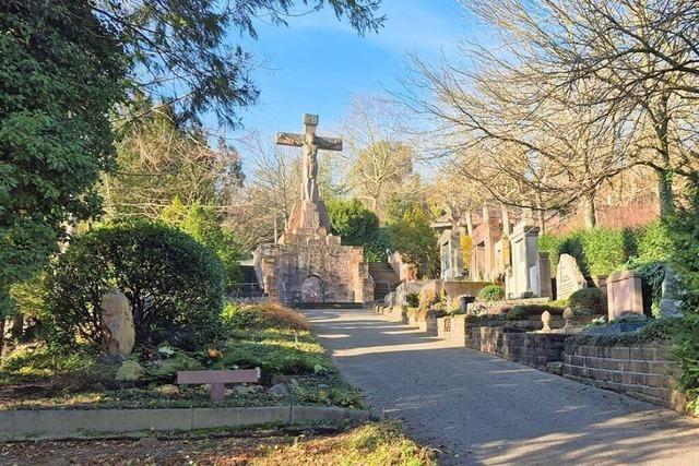 Der Lahrer Bergfriedhof ist ein Kulturdenkmal