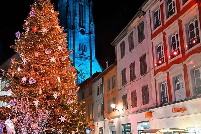 Die Altstadt von Mulhouse zur Weihnachtszeit  | Foto: Stadt Mulhouse