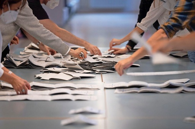 In Efringen-Kirchen werden noch Helfer fr die Bundestagswahl gesucht.  | Foto: Sebastian Gollnow (dpa)