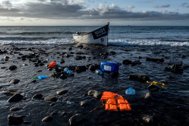 Die Herkunftsl&auml;nder der Migranten...hen Kontinent immer vielf&auml;ltiger.  | Foto: Javier Bauluz/AP/dpa