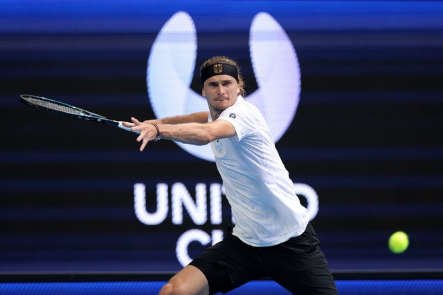 Alexander Zverev gewinnt sein erstes S... Entscheidung im Duell gegen Brasilien  | Foto: Richard Wainwright/AAP/dpa