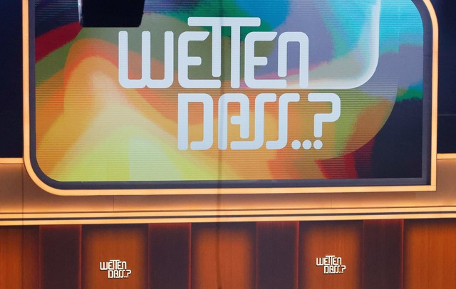 2025 wird es keine Neuauflage von "Wetten, dass..?" geben.  | Foto: Philipp von Ditfurth/dpa