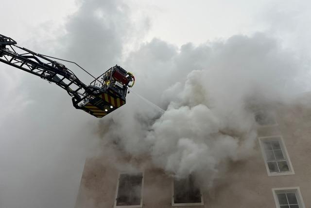 Brand, Rettung, Unfall: Herbolzheimer Feuerwehr absolviert drei Einstze gleichzeitig