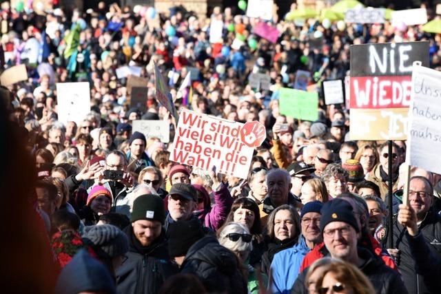 Bauernproteste und Demos gegen Rechtsextremismus: 2024 war ein auergewhnliches Demo-Jahr fr Freiburg