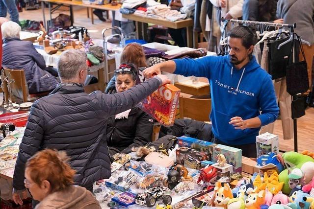 Neuenburger Flohmarkt-Legende feiert in Mllheim ein wrdiges Jubilumsfinale