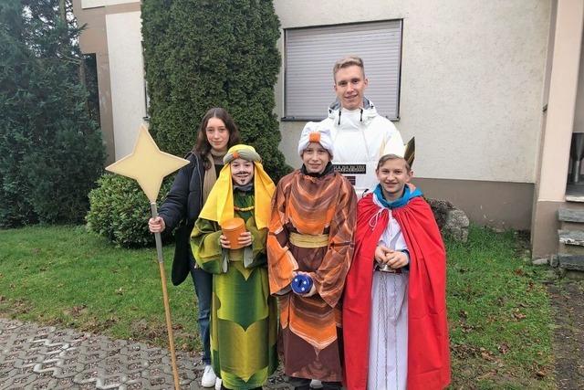 Sternsinger in Wehr und flingen: Fr den guten Zweck singen und sammeln