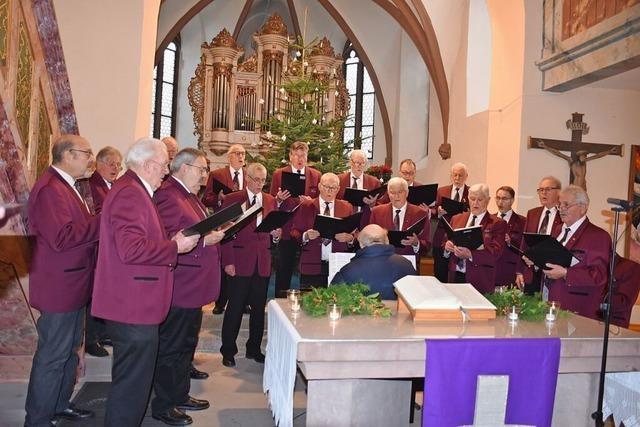 Darum verstummt der Leiselheimer Mnnerchor in Sasbach nach 160 Jahren