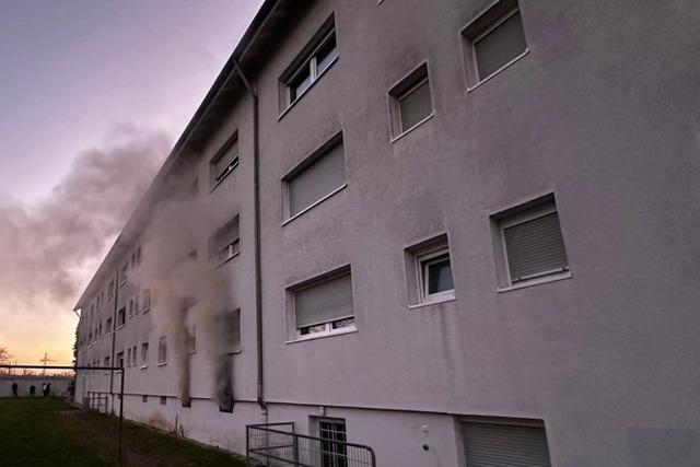 Im Keller hat es gebrannt.  | Foto: Feuerwehr Weil am Rhein