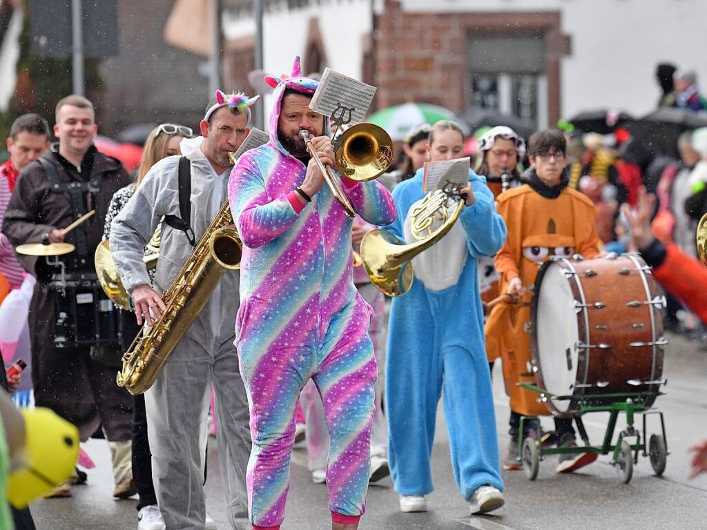 Fasentumzug in Meienheim im Februar