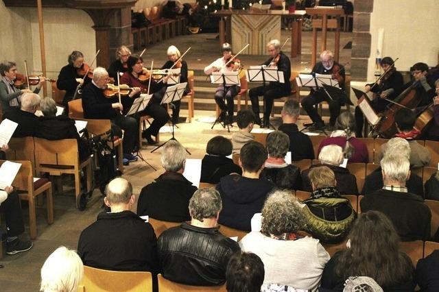 Gute Hausmusik in der Grenzacher Kirche