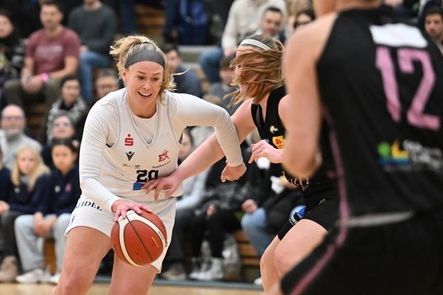 Dritter Saisonsieg in Serie fr die Basketballerinnen des USC Freiburg: 85:76 gegen Saarlouis