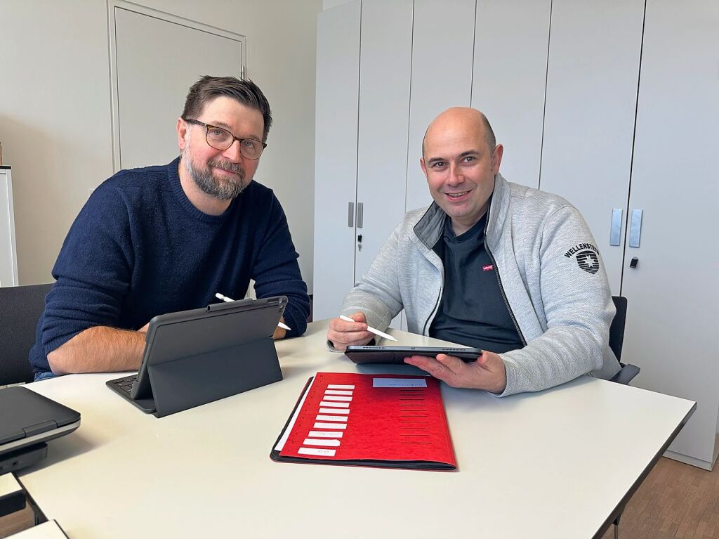 Michael Kerstholt (links) und Stefan Kohnert sind die neuen Schulleiter der Heimschule Ettenheim.