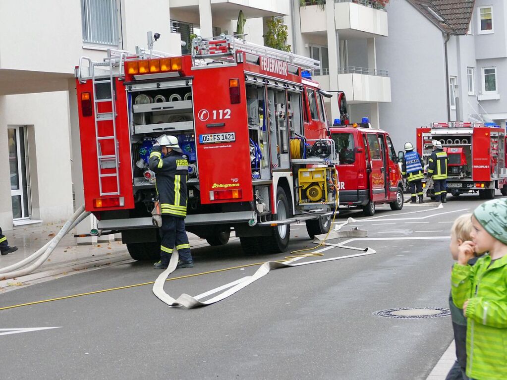 Oktober: Viele Besucher kommen zur Probe der Feuerwehr Seelbach.