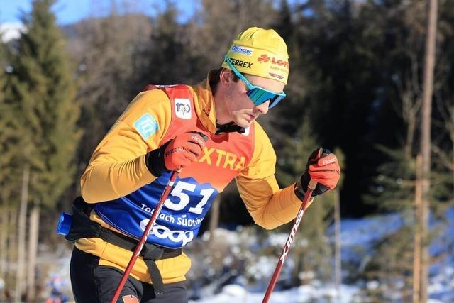 Der Lenzkircher Janosch Brugger luft bei der Tour de Ski zwei Mal in die Top 20