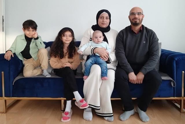 Familie Alashouri aus Aleppo ist in der neuen Heimat in Lffingen verwurzelt – und mchte bleiben