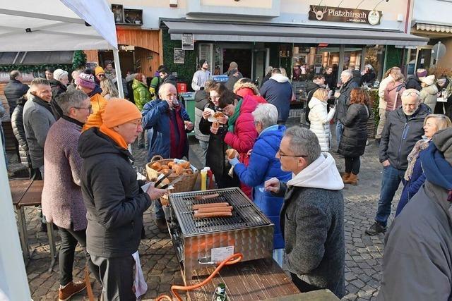 Silvester in Lahr brachte einen Brand, entlaufene Tiere und viel Feinstaub