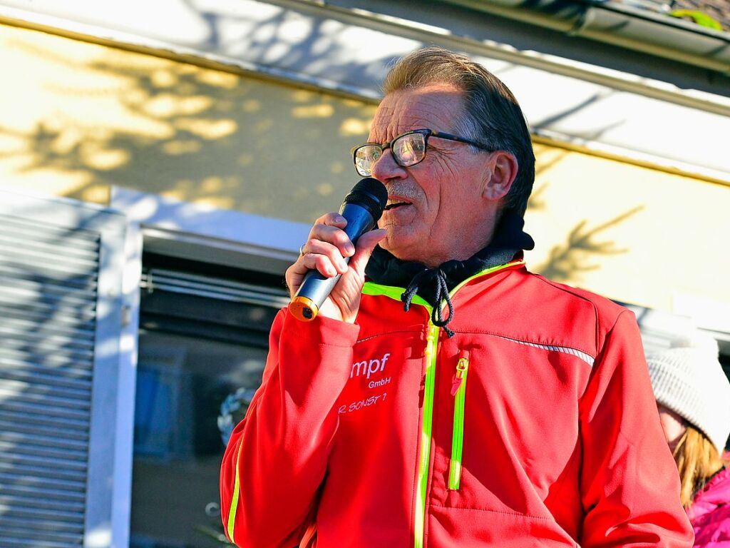 War am Ende sehr zufrieden: Cheforganisator Herbert Hebek