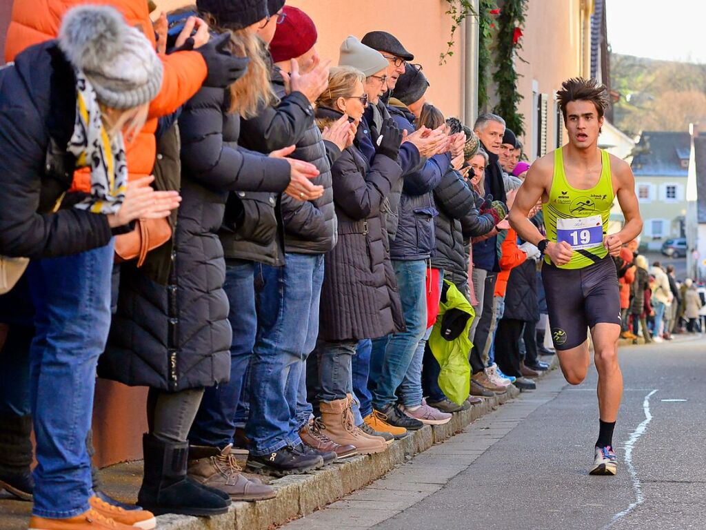 Starker Dritter: Jonas Weschle vom LAC Freiburg