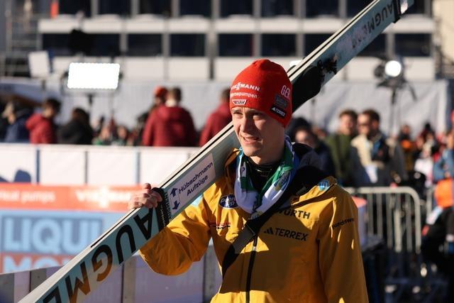 Die Skispringer Stephan Leyhe und Luca Roth knnen beim Neujahrsspringen in Garmisch-Partenkirchen nicht berzeugen