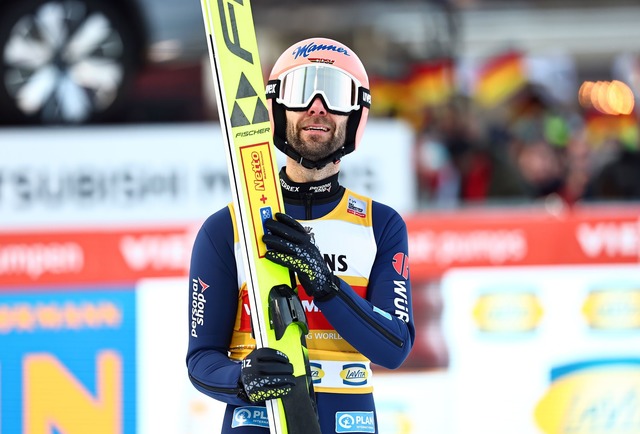 Hat das Gelbe Trikot verloren: Pius Paschke.  | Foto: Daniel Karmann/dpa