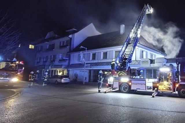 Feuer und Streit in der Silvesternacht