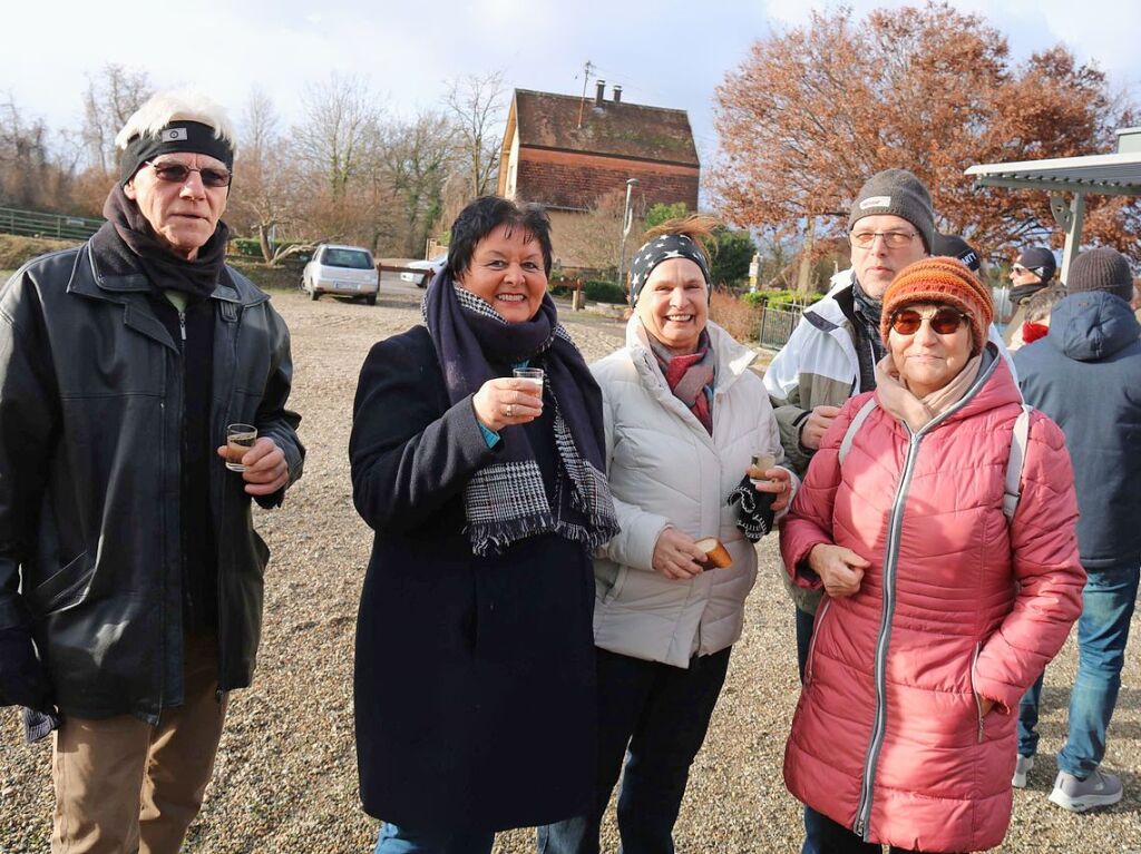 Januar: Traditioneller Neujahrstreff in Rhinau