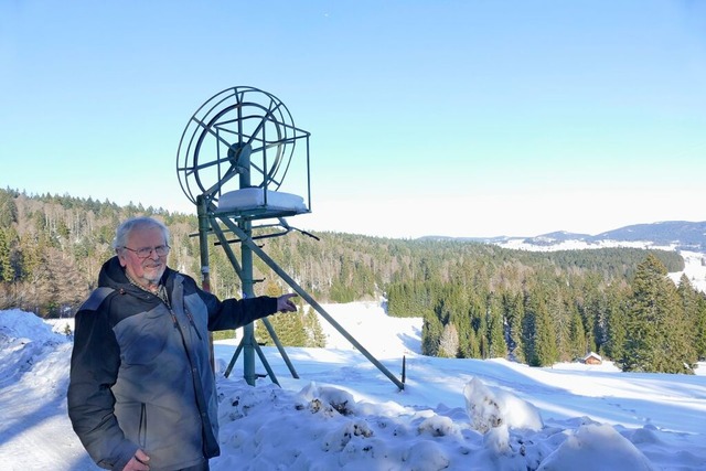 Emil Mutterer hat den alten Skilift am... Anlage lief bis in die 2000er hinein. | Foto: Susanne Filz Emil Mutterer hat den alten Skilift am... Anlage lief bis in die 2000er hinein. | Foto: Susanne Filz
