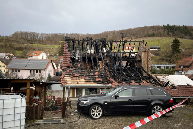 Nach dem Brand in Kandern ist die Spendenbereitschaft gro