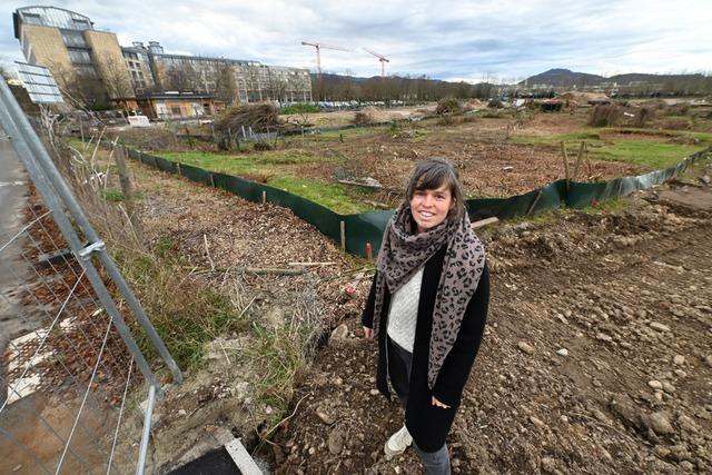 Anita Brtsch aus Freiburg will eine der neuen Bewohnerinnen in Kleineschholz werden – der Weg dahin ist lang