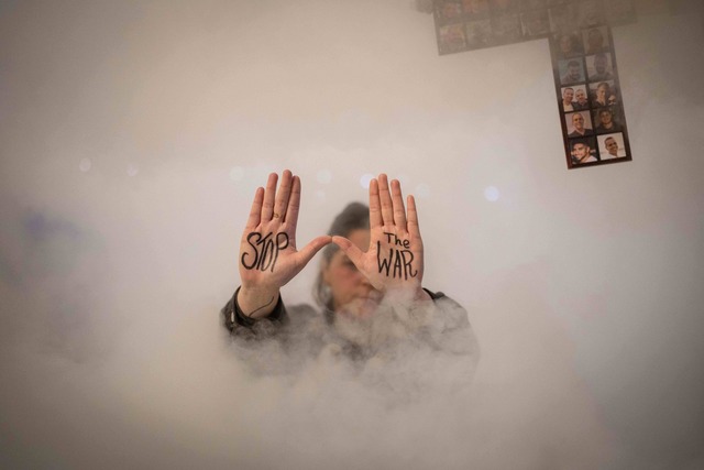 Geisel-Angeh&ouml;rige und andere Demo...ein Ende des Gaza-Kriegs. (Archivbild)  | Foto: Ilia Yefimovich/dpa